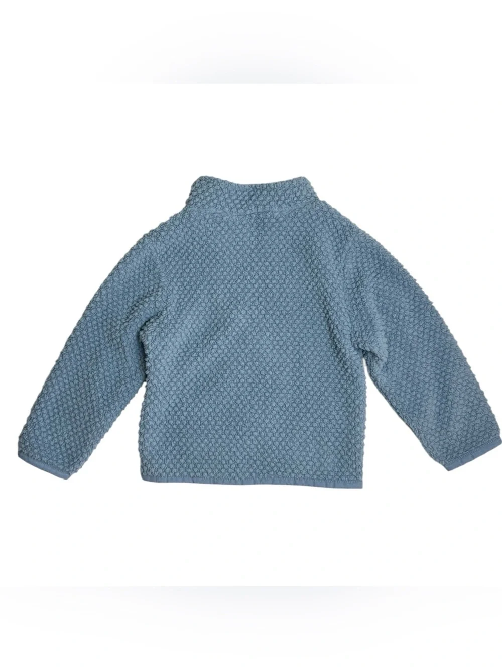 Fleece Zipper Jacket Blue 4 (110)